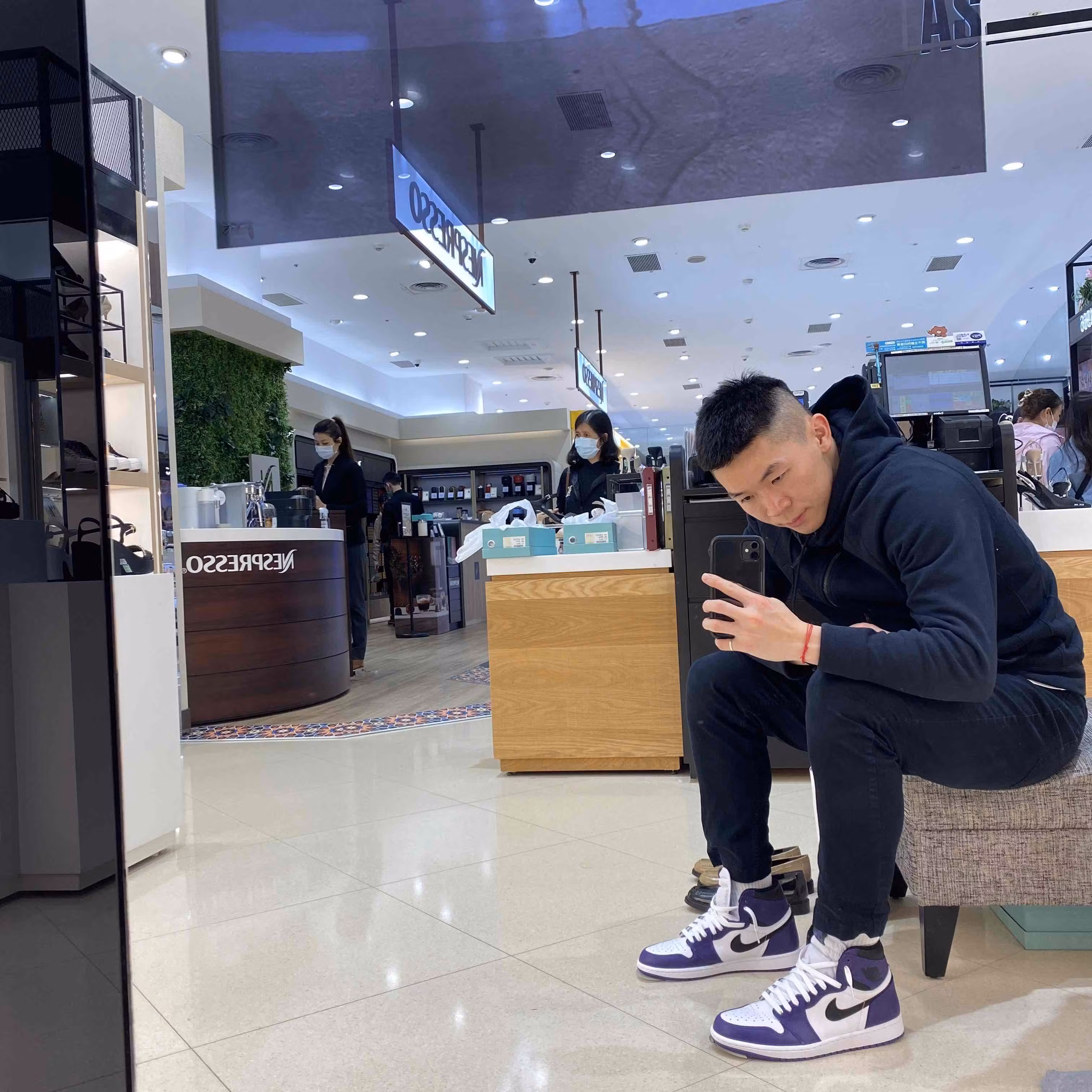 Air Jordan 1 Retro High OG 'Court Purple 2.0' 555088-500 Air Jordan 1 Retro High OG 'Court Purple 2.0' 555088-500